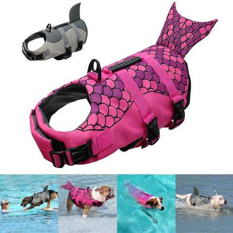 Mermaid life clearance vest for dogs