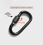 Carabiner- Light weight and strong with locking mechanism